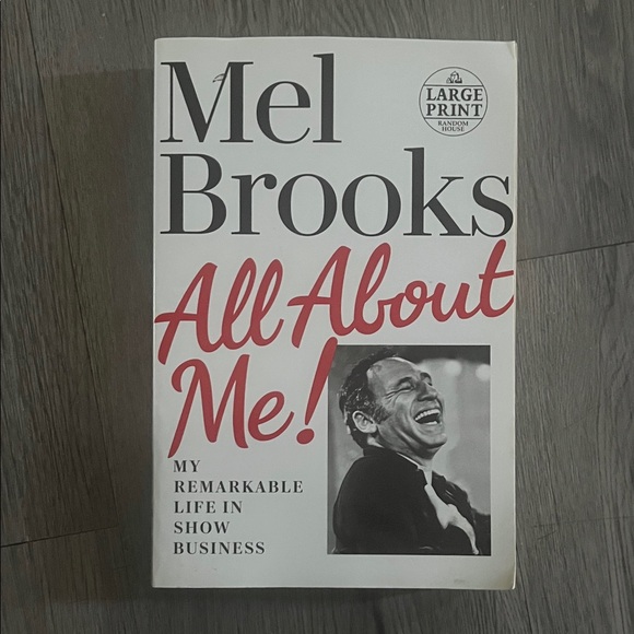 Other - All About Me! by Mel Brooks Large Print Book